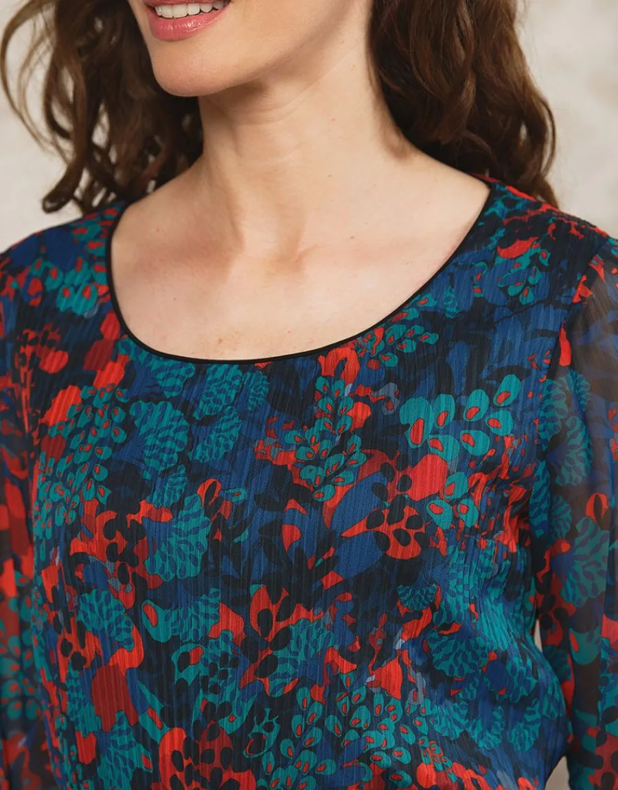 Christine Laure Robes|Robes & Jupes*Robe bleu chic