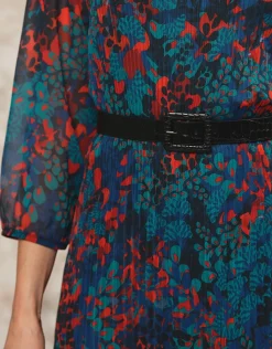 Christine Laure Robes|Robes & Jupes*Robe bleu chic