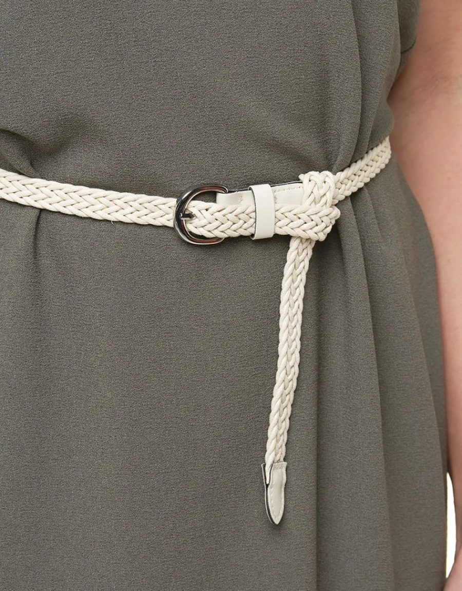 Christine Laure Robes|Robes & Jupes*Robe chemisier vert kaki