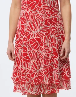 Christine Laure Robes|Robes & Jupes*Robe chic dentelle rouge