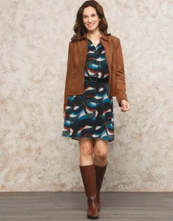 Christine Laure Robes|Robes & Jupes*Robe chic motif