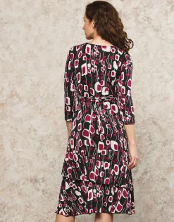 Christine Laure Robes|Robes & Jupes*Robe chic noir motif