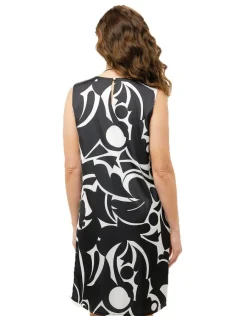 Christine Laure Robes|Robes & Jupes*Robe chic noire en satin