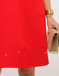 Christine Laure Robes|Robes & Jupes*Robe chic rouge