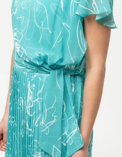 Christine Laure Robes|Robes & Jupes*Robe chic turquoise