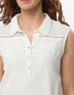 Christine Laure Robes|Robes & Jupes*Robe coton écru