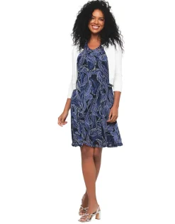 Christine Laure Robes|Robes & Jupes*Robe dentelle bleue