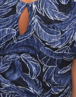 Christine Laure Robes|Robes & Jupes*Robe dentelle bleue