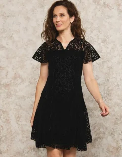 Christine Laure Robes|Robes & Jupes*Robe dentelle noire