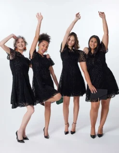 Christine Laure Robes|Robes & Jupes*Robe dentelle noire