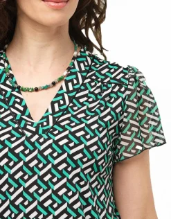 Christine Laure Robes|Robes & Jupes*Robe fluide arty