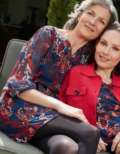 Christine Laure Robes|Robes & Jupes*Robe fluide imprimée