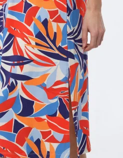 Christine Laure Robes|Robes & Jupes*Robe fluide multicolore