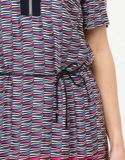 Christine Laure Robes|Robes & Jupes*Robe fuchsia imprimée