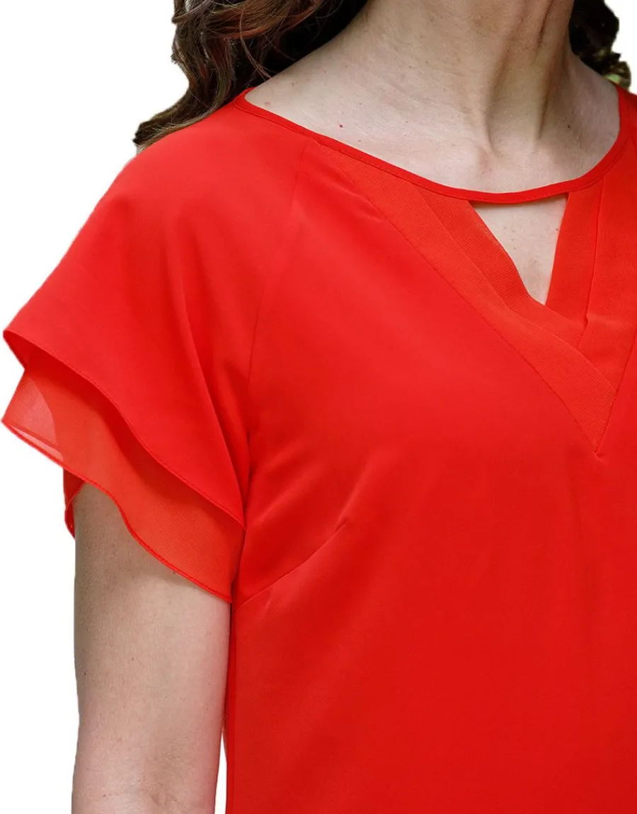 Christine Laure Robes|Robes & Jupes*Robe habillée orange