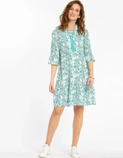 Christine Laure Robes|Robes & Jupes*Robe habillée turquoise
