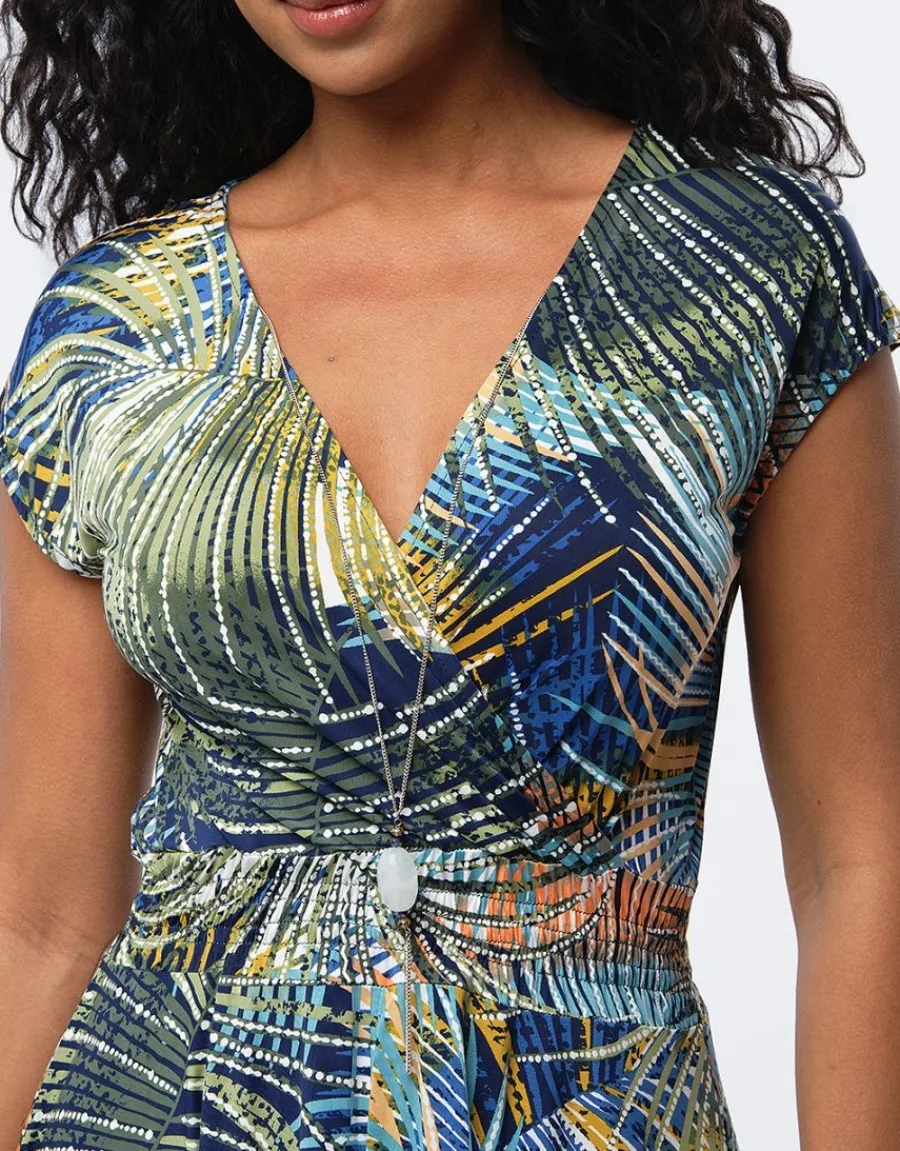 Christine Laure Robes|Robes & Jupes*Robe imprimé tropical