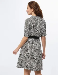 Christine Laure Robes|Robes & Jupes*Robe imprimé zébré