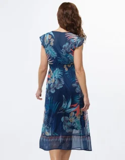 Christine Laure Robes|Robes & Jupes*Robe longue bleu