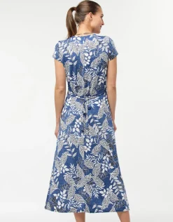 Christine Laure Robes|Robes & Jupes*Robe longue bleue