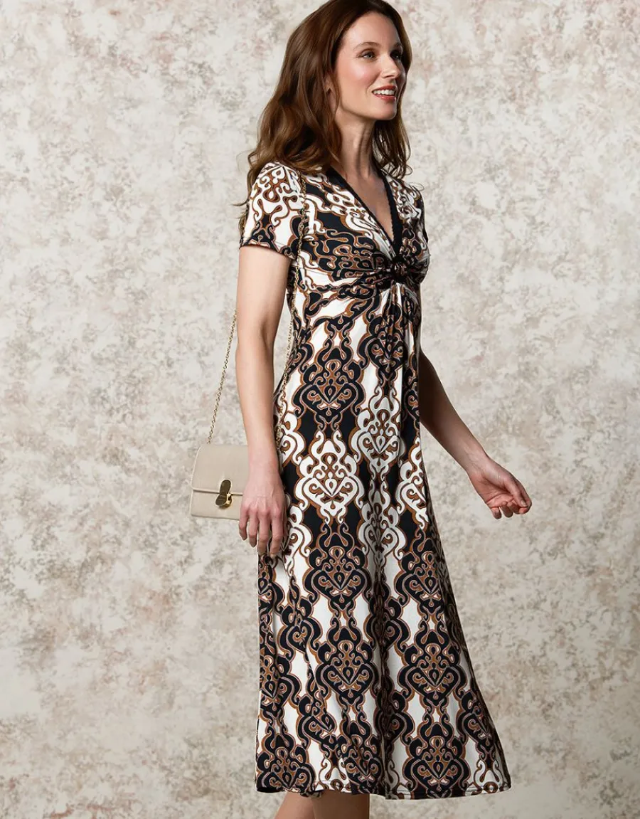 Christine Laure Robes|Robes & Jupes*Robe longue chic imprimé