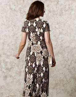 Christine Laure Robes|Robes & Jupes*Robe longue chic imprimé