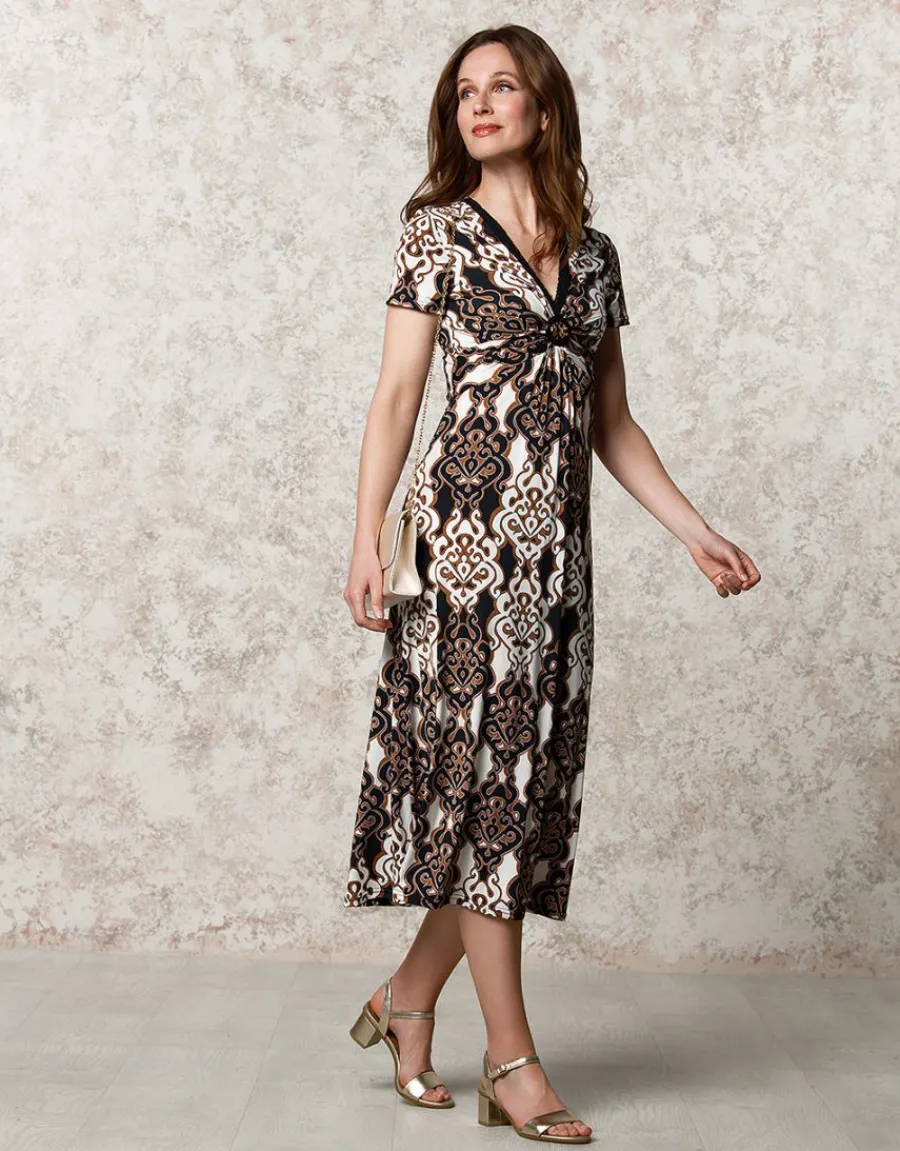 Christine Laure Robes|Robes & Jupes*Robe longue chic imprimé