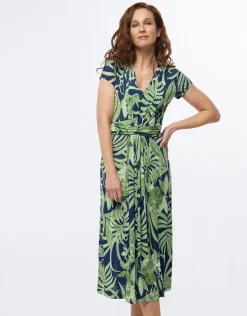 Christine Laure Robes|Robes & Jupes*Robe longue imprimé bleu