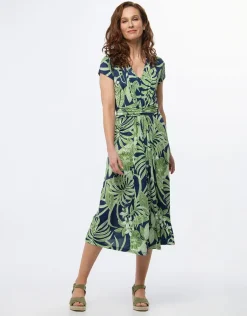 Christine Laure Robes|Robes & Jupes*Robe longue imprimé bleu