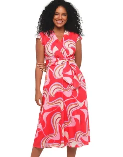 Christine Laure Robes|Robes & Jupes*Robe longue rose chic