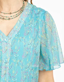 Christine Laure Robes|Robes & Jupes*Robe longue turquoise