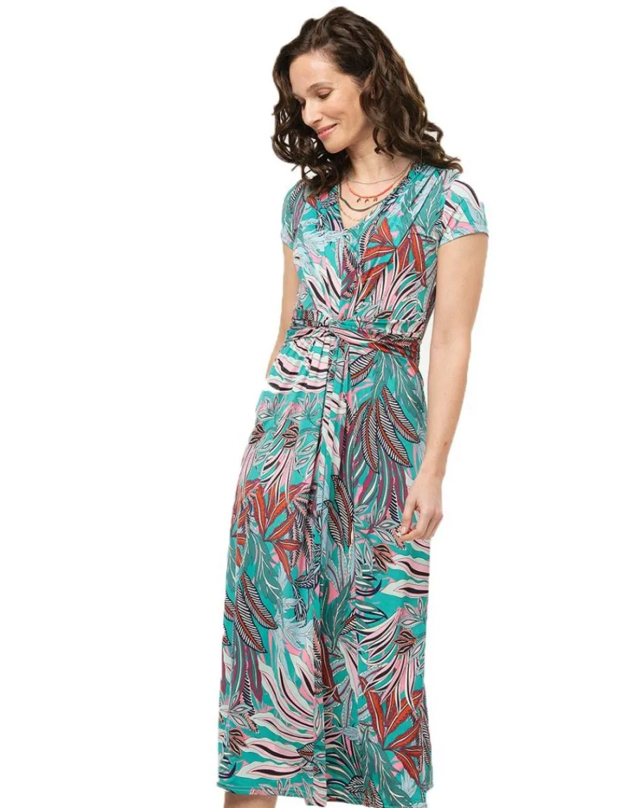 Christine Laure Robes|Robes & Jupes*Robe longue turquoise