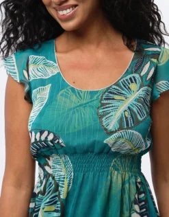 Christine Laure Robes|Robes & Jupes*Robe longue vert