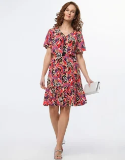 Christine Laure Robes|Robes & Jupes*Robe motif rouge