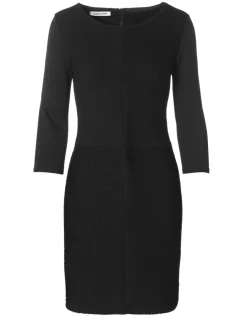 Christine Laure Robes|Robes & Jupes*Robe noire plissée