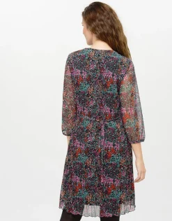 Christine Laure Robes|Robes & Jupes*Robe plissée imprimée