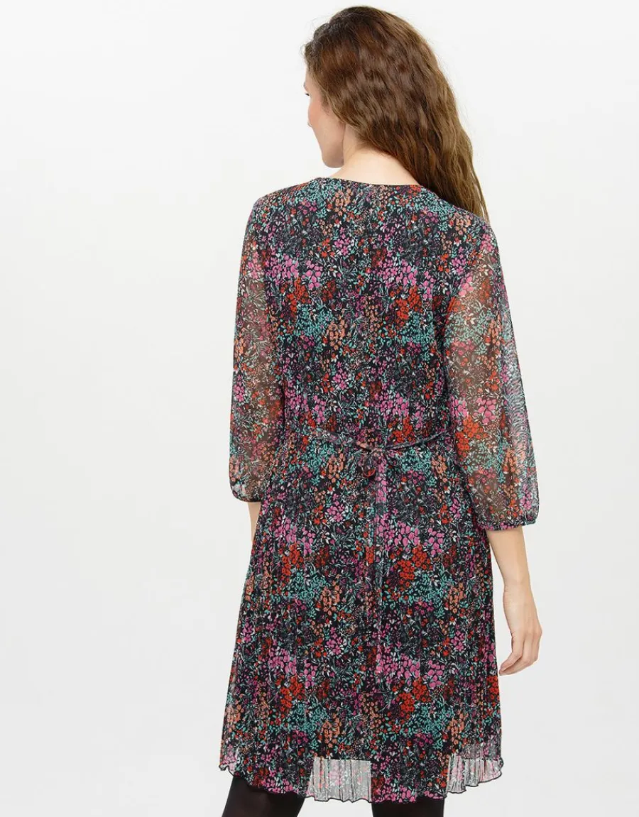 Christine Laure Robes|Robes & Jupes*Robe plissée imprimée