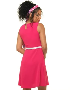 Christine Laure Robes|Robes & Jupes*Robe rose fuchsia chic