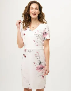 Christine Laure Robes|Robes & Jupes*Robe rose habillée