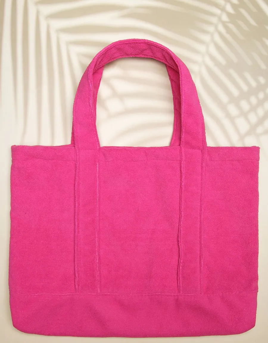 Christine Laure Maroquinerie|Accessoires*Sac éponge fuchsia