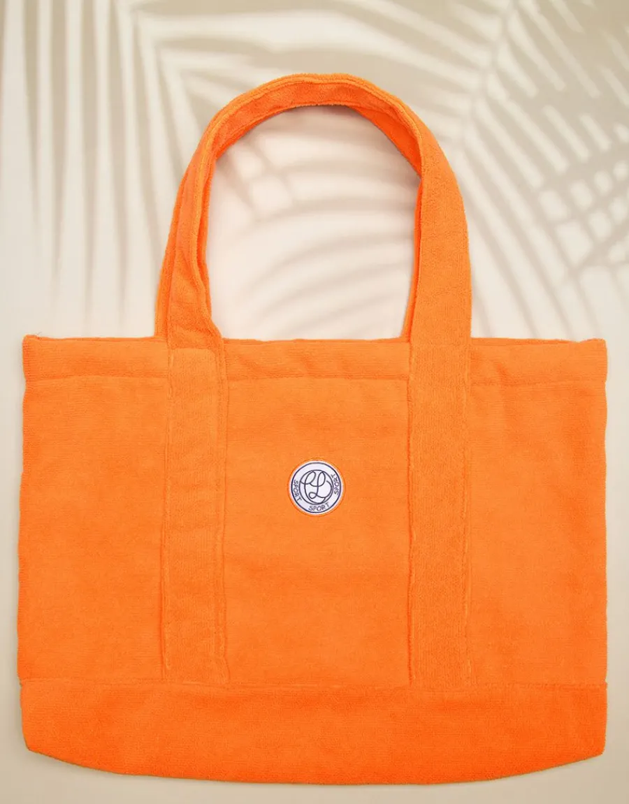 Christine Laure Maroquinerie|Accessoires*Sac éponge orange