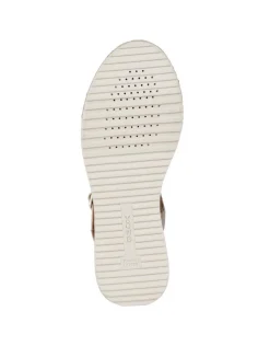 Christine Laure Sandales*Sandale corde cuir argent GEOX