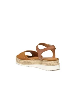 Christine Laure Sandales*Sandale corde cuir camel GEOX