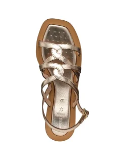 Christine Laure Sandales*Sandale plate cuir or GEOX