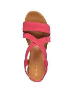 Christine Laure Sandales*Sandales compensées rouge GEOX