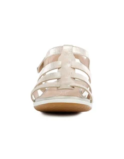 Christine Laure Sandales*Sandales cuir beige doré GEOX
