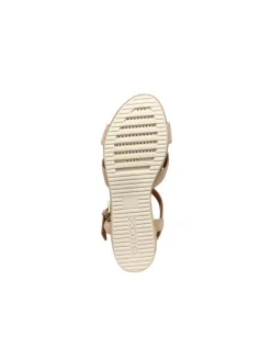 Christine Laure Sandales*Sandales talon cuir beige GEOX
