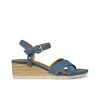 Christine Laure Sandales*Sandales talon cuir bleu GEOX