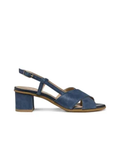 Christine Laure Sandales*Sandales talon cuir bleu GEOX