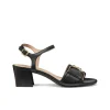 Christine Laure Sandales*Sandales talon cuir noir GEOX